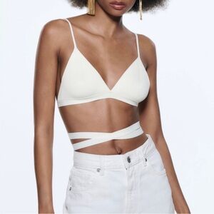Zara Tie Up Bralette